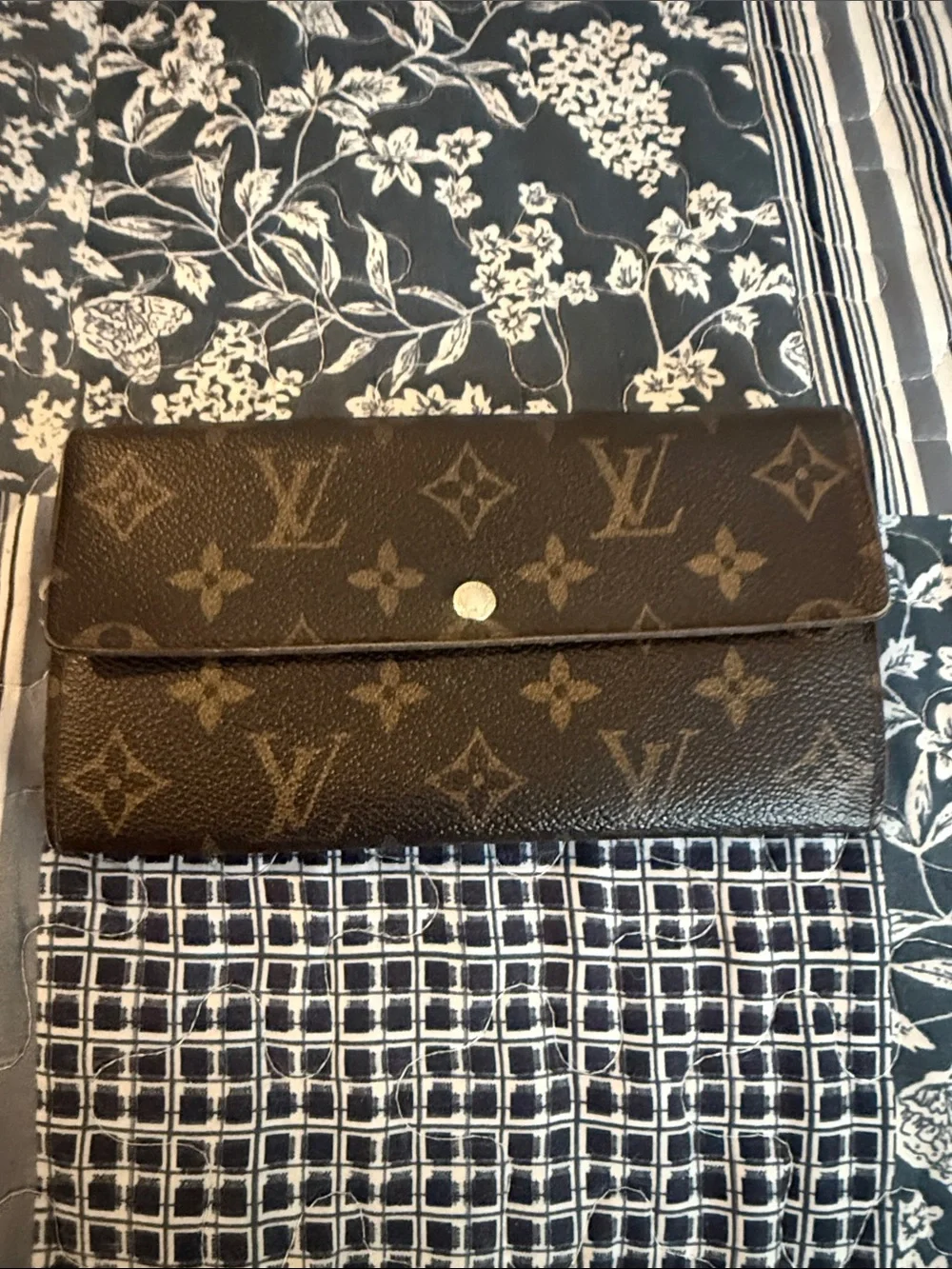 Louis Vuitton Brown Monogram Canvas Continental Wallet